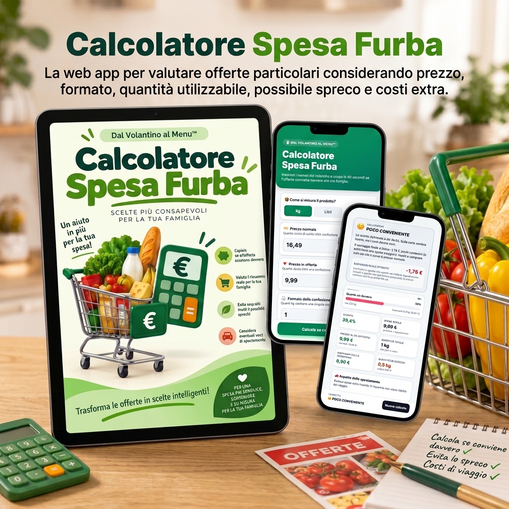 Calcolatore Spesa Furba